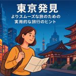 東京発見：よりスムーズな旅のための実用的な旅行のヒント